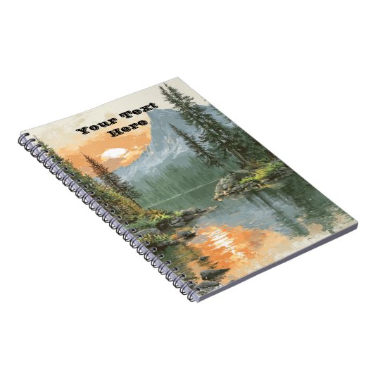 Sunset Lake Notitieboek (Rechterzijde)