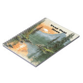 Sunset Lake Notitieboek (Linkerzijde)