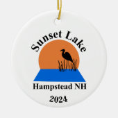 Sunset Lake Ornament (Voorkant)