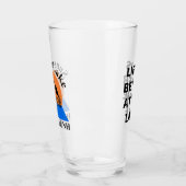 Sunset Lake Pint Glass Glas (Links)