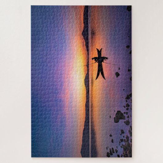 Sunset Lake Puzzle Legpuzzel (Verticaal)