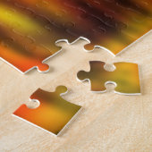 Sunset Lake Puzzle - Schilderen Legpuzzel (Zijkant)