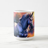 Sunset Lake River Eenhoorn Zeven Koffiemok (Center)