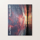 Sunset Lake Sunset Puzzle Legpuzzel (Verticaal)