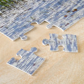 Sunset Lake Swan Puzzle Legpuzzel (Zijkant)