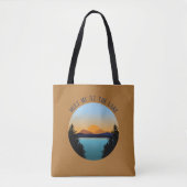 Sunset Lake   Tote Bag (Voorkant)