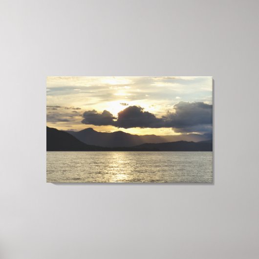 Sunset Landscape Canvas — Afdrukken (Voorkant)