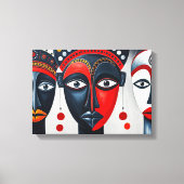 Sunset Landscape Canvas – Vibrant Home & Office Wa (Voorkant)