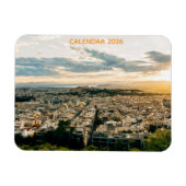 Sunset Landscape Magnet Magneet (Horizontaal)