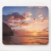 Sunset langs de kust van Kauai Muismat (Voorkant)