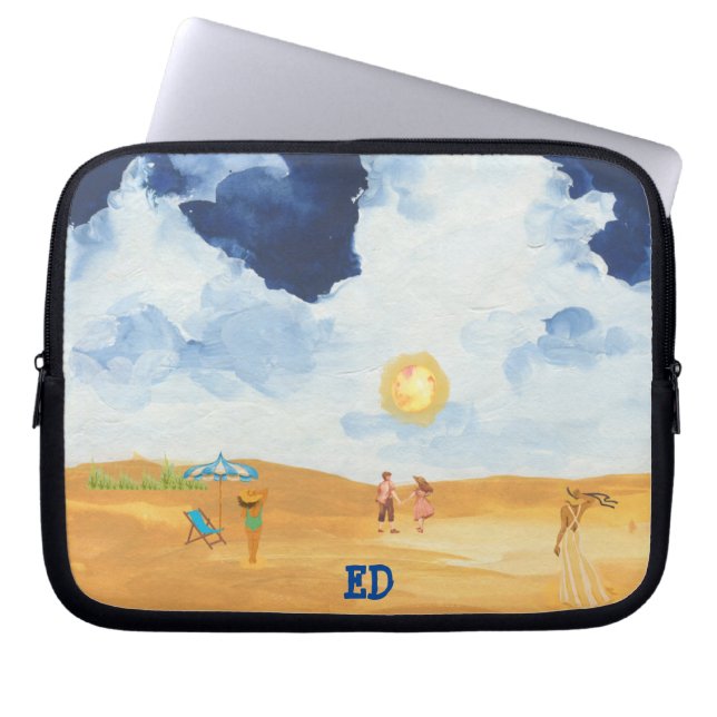 SUNSET LAPTOP-SLEEP LAPTOP SLEEVE (Voorkant)