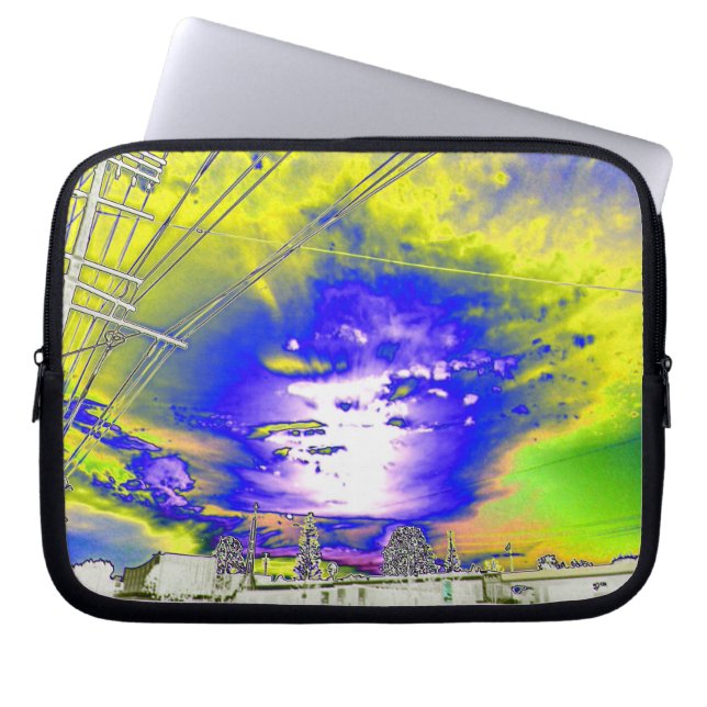 Sunset Laptop Sleeve (Voorkant)