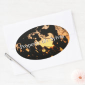 Sunset Leaves Sticker (Envelop)