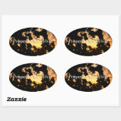 Sunset Leaves Sticker (Vel)