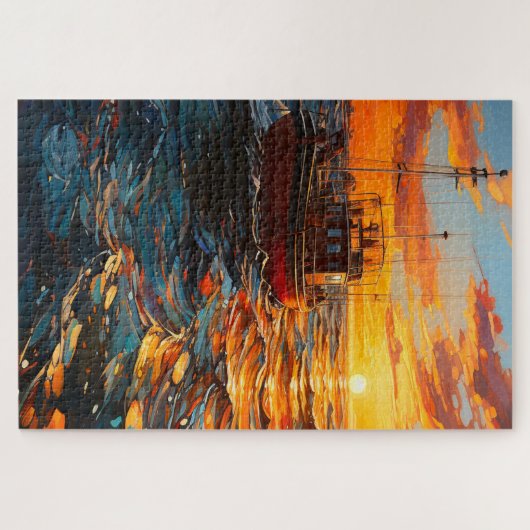 Sunset Legpuzzel (Horizontaal)
