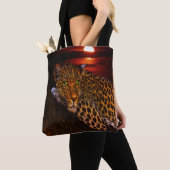 Sunset Leopard Tote Bag (Dichtbij)