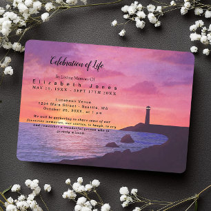 Sunset Lighthouse Celebration of Life Funeral