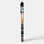 Sunset Lighthouse Phone Case Ocean Glow (Achterkant / Links)