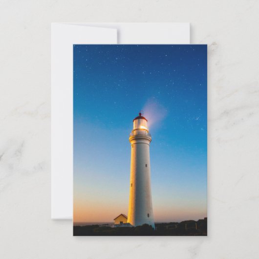 Sunset Lighthouse Prayer Memorial Kaart (Voorkant)