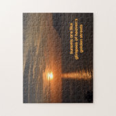Sunset like a Glimpse of Heaven - 11 x 14 inch Legpuzzel (Verticaal)