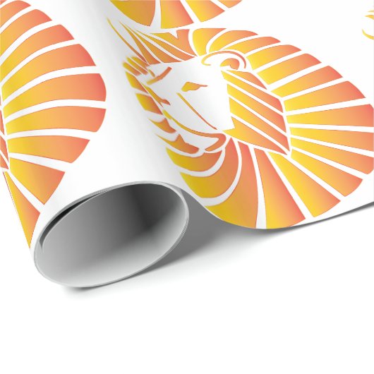 Sunset Lion Cadeaupapier (Rol Hoek)