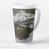 Sunset Lit Harbour Seal II in San Diego Latte Mok (Rechterhoek)