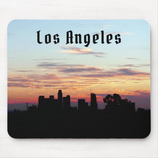 Sunset Los Angeles Muismat (Voorkant)