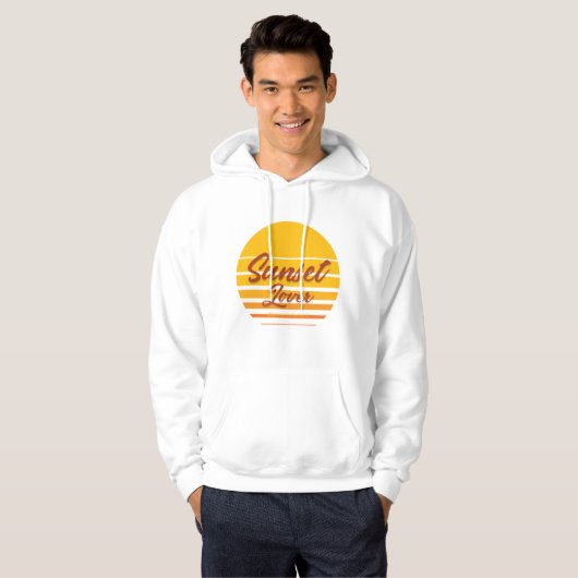 Sunset Lover Hoodie (Voorkant volledig)