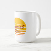 "Sunset Lover" Koffiemok (Voorkant rechts)