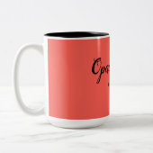 Sunset Lover Tweekleurige Koffiemok (Links)