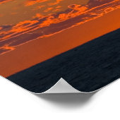 Sunset, Ludington, Michigan Poster (Hoek)