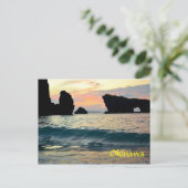 Sunset Maeda point Briefkaart (Staand voorkant)