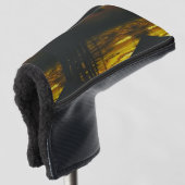 Sunset Magic Abstract Golfheadcover (3/4 voorkant)