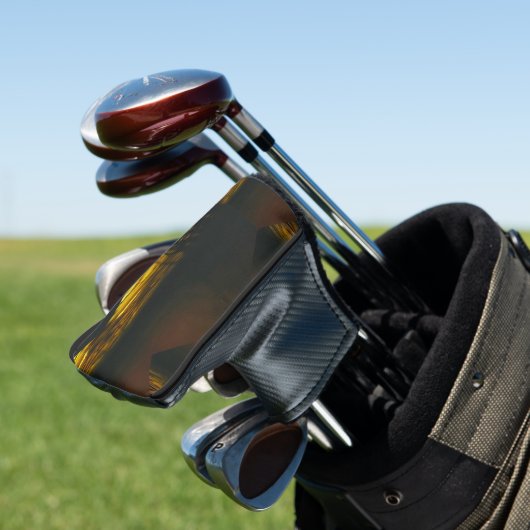 Sunset Magic Abstract Golfheadcover (Insitu)