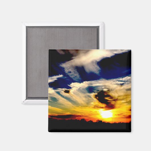 Sunset Magneet (Voorkant / Achterkant)
