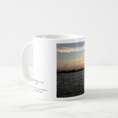 Sunset, Mangrove Cay, Belize Koffiemok (Voorkant links)