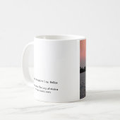 Sunset, Mangrove Cay, Belize Koffiemok (Voorkant links)