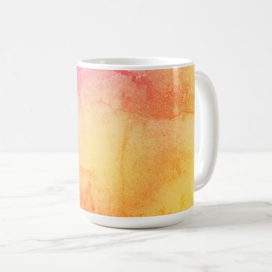 Sunset Marble Coffee Mok (Voorkant rechts)