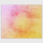 Sunset Marble Wrapping Paper Cadeaupapier (Vlak)
