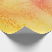 Sunset Marble Wrapping Paper Cadeaupapier (Hoek)