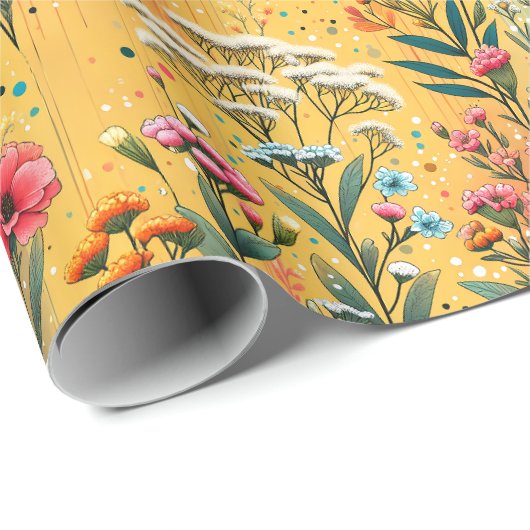 Sunset Meadow Cadeaupapier (Rol Hoek)