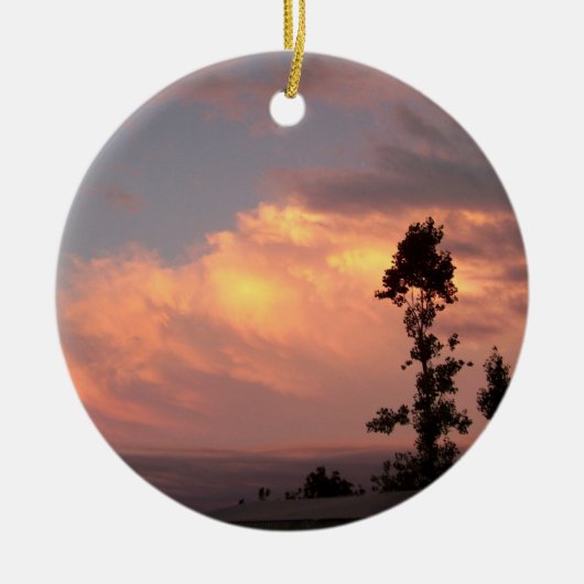 Sunset Memorial Ornament (Voorkant)