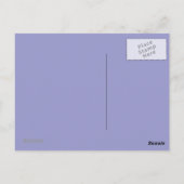 Sunset Mermaid Briefkaart (Achterkant)