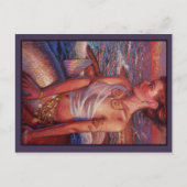 Sunset Mermaid briefkaart (Voorkant)