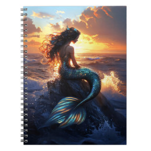 Sunset Mermaid Notitieboek