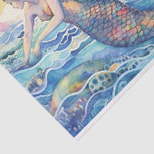 Sunset Mermaid Tissuepapier (Detail)