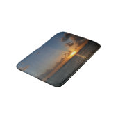 Sunset met Sailships Tropical Landscape Photo Badmat (Gekanteld)