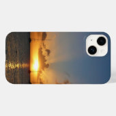 Sunset met Sailships Tropical Landscape Photo Case-Mate iPhone Case (Achterkant (horizontaal))