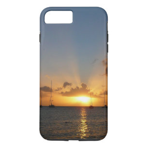 Sunset met Sailships Tropical Landscape Photo Case-Mate iPhone Case