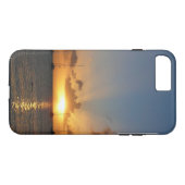 Sunset met Sailships Tropical Landscape Photo Case-Mate iPhone Case (Achterkant (Horizontaal))